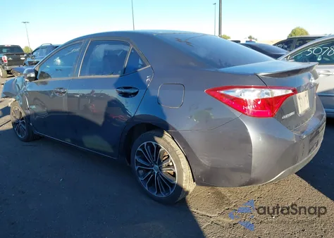 2016 Toyota Corolla S Plus из США, поврежденный, VIN 5YFBURHEXGP436050